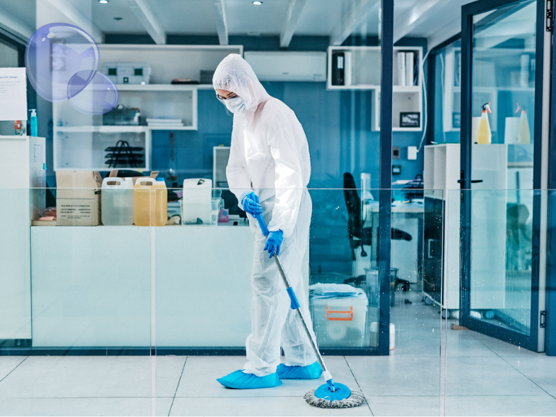 disinfection clean